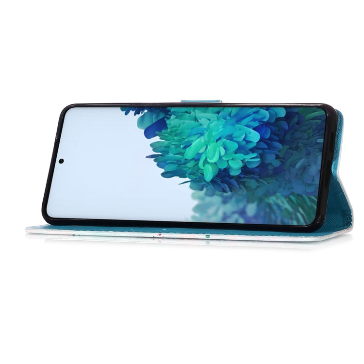 For Samsung Galaxy 21+ 5G 3D Painting Horizontal Flip Leather Case with Holder & Card Slot & Wallet & Lanyard