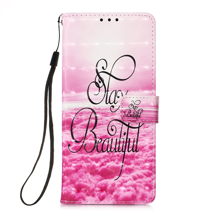 For Samsung Galaxy 21+ 5G 3D Painting Horizontal Flip Leather Case with Holder & Card Slot & Wallet & Lanyard