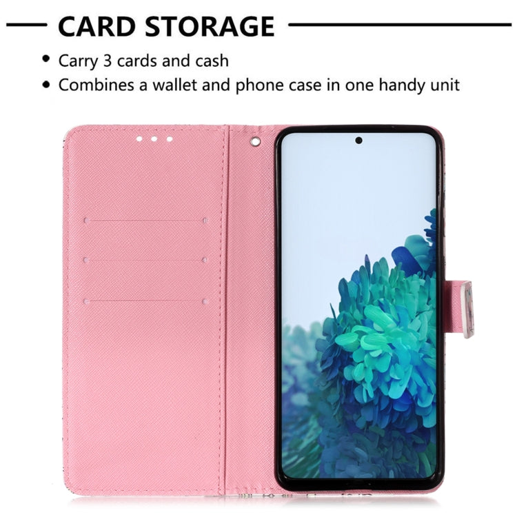 For Samsung Galaxy 21+ 5G 3D Painting Horizontal Flip Leather Case with Holder & Card Slot & Wallet & Lanyard
