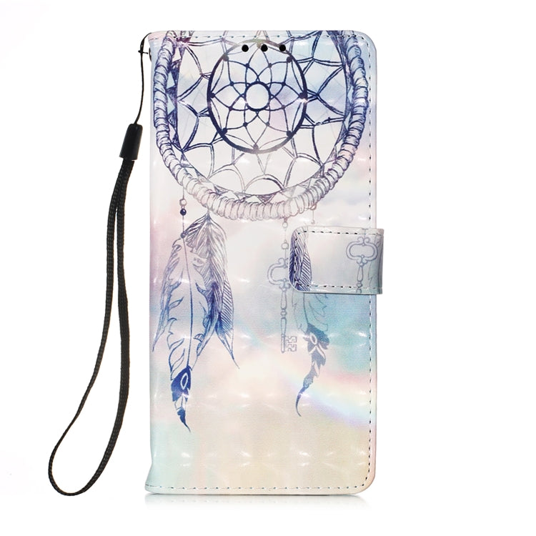 For Samsung Galaxy A32 5G 3D Painting Horizontal Flip Leather Case with Holder & Card Slot & Wallet & Lanyard