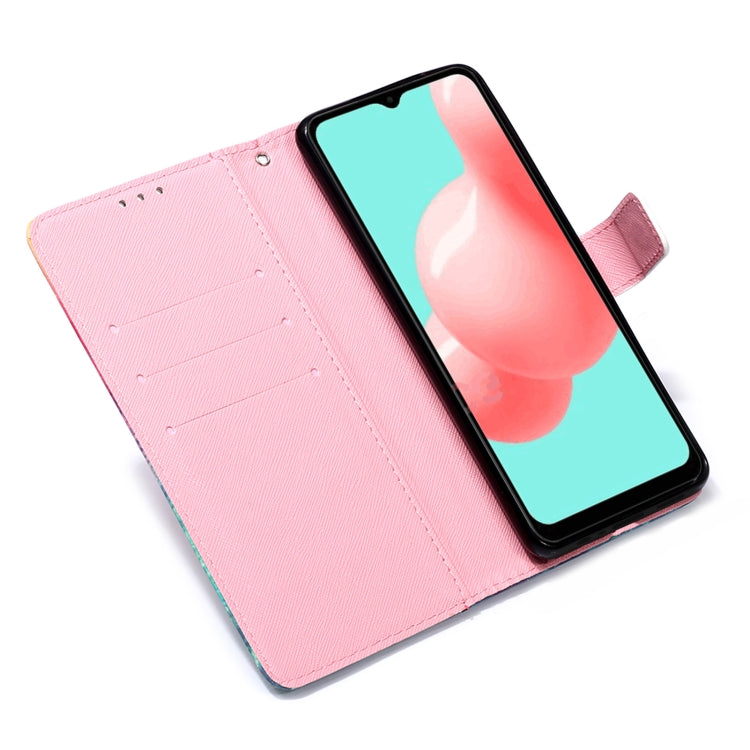 For Samsung Galaxy A32 5G 3D Painting Horizontal Flip Leather Case with Holder & Card Slot & Wallet & Lanyard