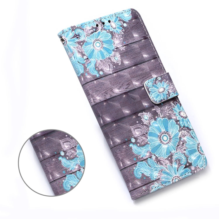 For Samsung Galaxy A32 5G 3D Painting Horizontal Flip Leather Case with Holder & Card Slot & Wallet & Lanyard