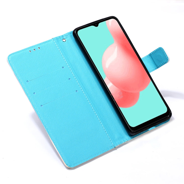 For Samsung Galaxy A32 5G 3D Painting Horizontal Flip Leather Case with Holder & Card Slot & Wallet & Lanyard