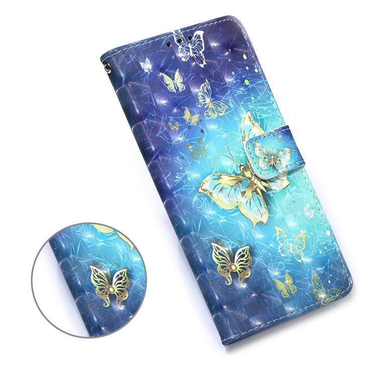For Samsung Galaxy A32 5G 3D Painting Horizontal Flip Leather Case with Holder & Card Slot & Wallet & Lanyard