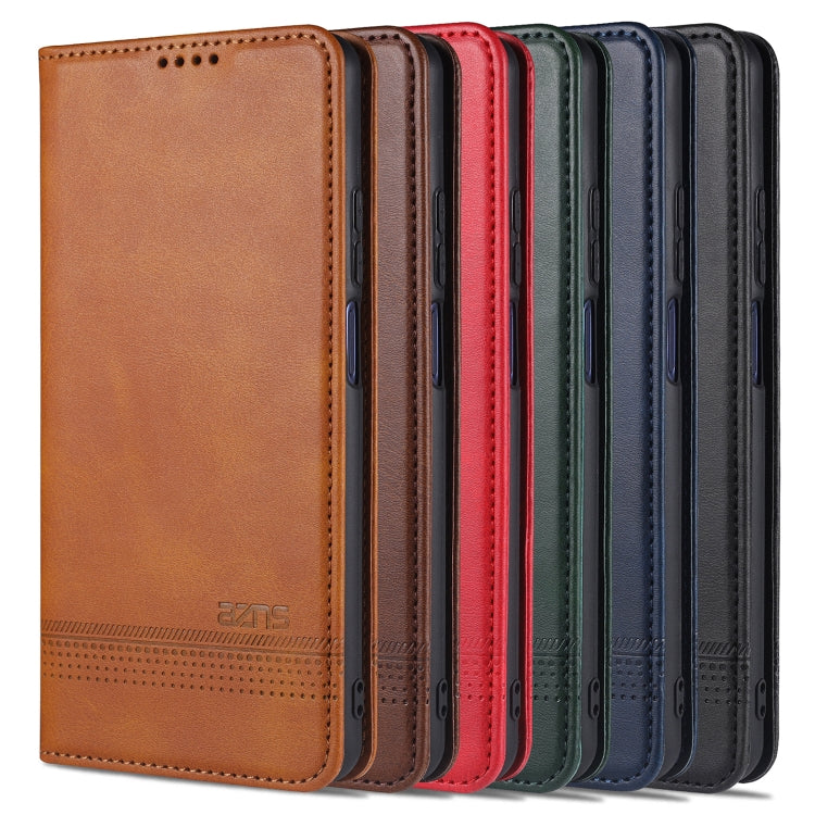 For Xiaomi Mi 10T Lite 5G AZNS Magnetic Calf Texture Horizontal Flip Leather Case with Card Slots & Holder & Wallet