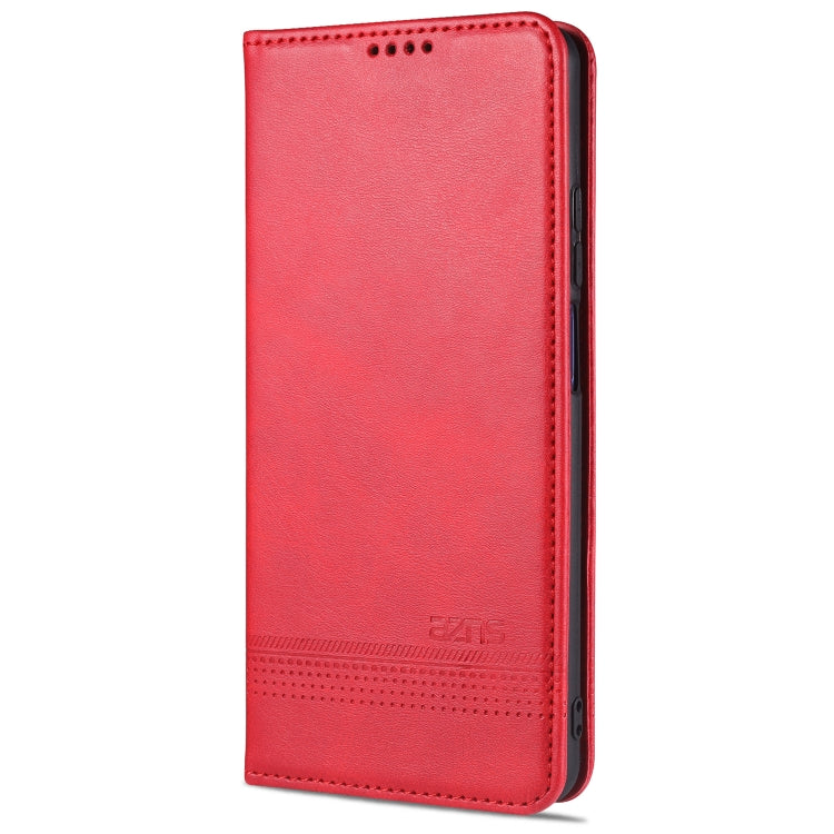 For Xiaomi Mi 10T Lite 5G AZNS Magnetic Calf Texture Horizontal Flip Leather Case with Card Slots & Holder & Wallet