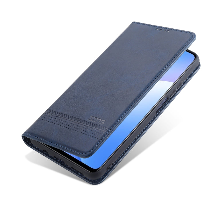 For Xiaomi Mi 10T Lite 5G AZNS Magnetic Calf Texture Horizontal Flip Leather Case with Card Slots & Holder & Wallet