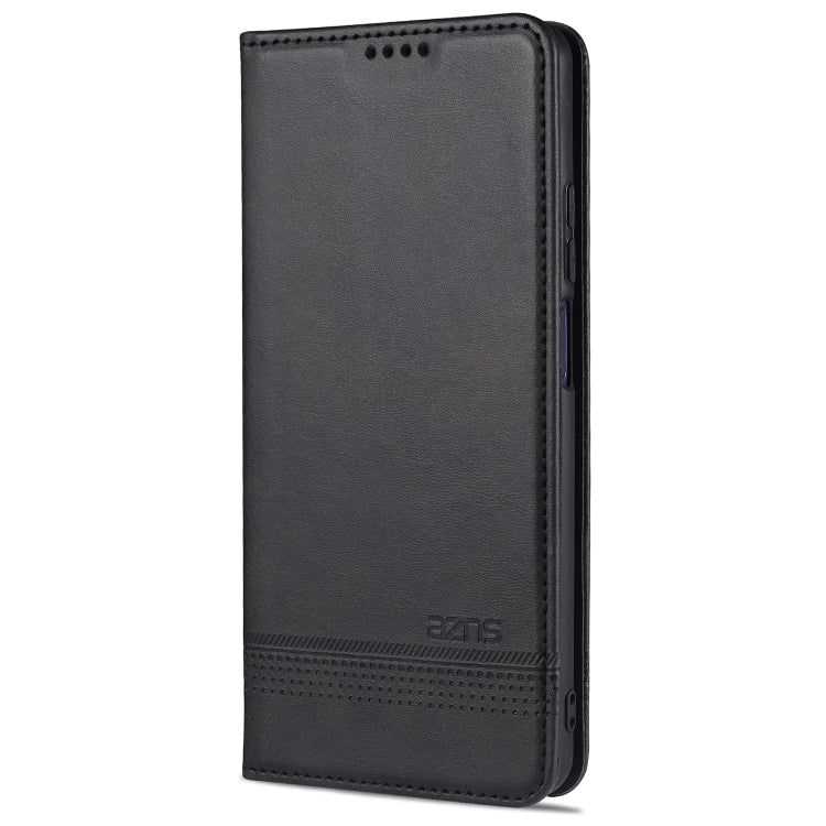 For Xiaomi Mi 10T Lite 5G AZNS Magnetic Calf Texture Horizontal Flip Leather Case with Card Slots & Holder & Wallet