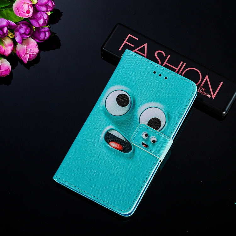 For Motorola Moto E7 Cross Texture Painting Pattern Horizontal Flip Leather Case with Holder & Card Slots & Wallet & Lanyard