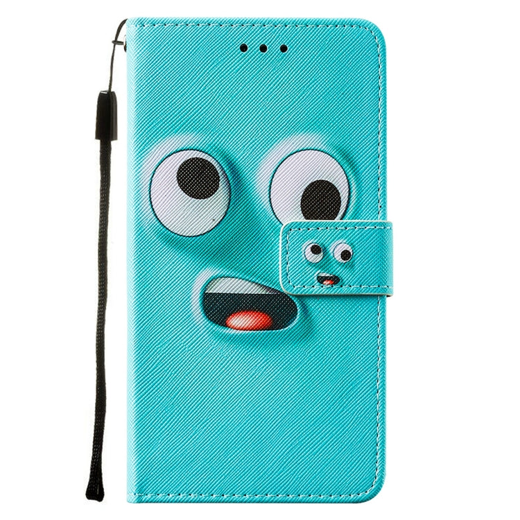 For Xiaomi Poco M3 Cross Texture Painting Pattern Horizontal Flip Leather Case with Holder & Card Slots & Wallet & Lanyard