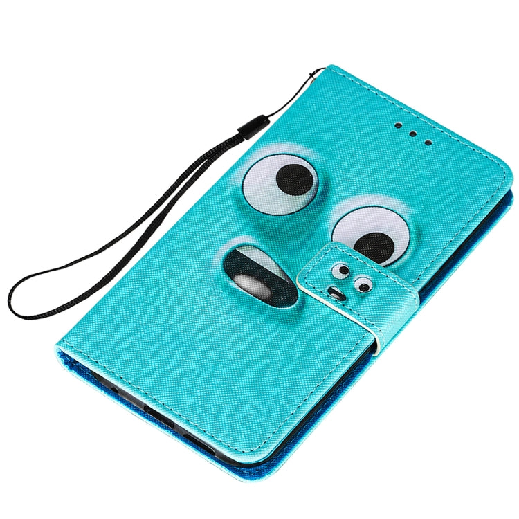 For Xiaomi Poco M3 Cross Texture Painting Pattern Horizontal Flip Leather Case with Holder & Card Slots & Wallet & Lanyard