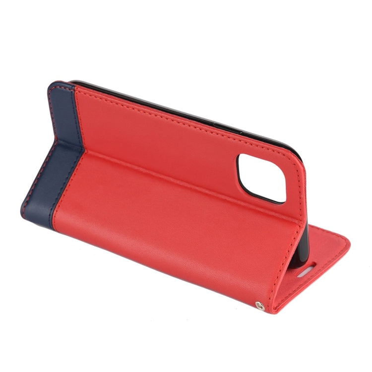 For iPhone 11 Horizontal Flip Leather Case with Holder & Card Slots
