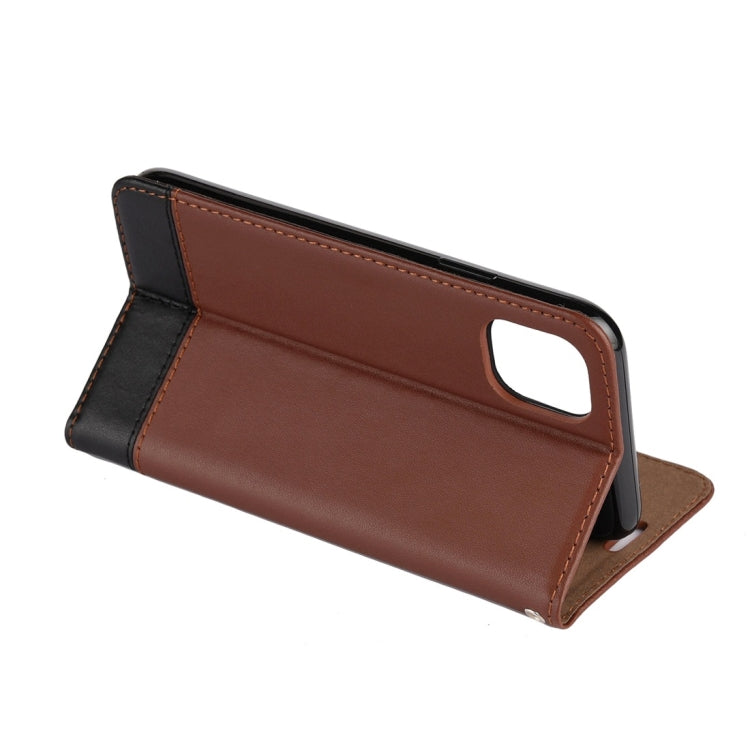 For iPhone 11 Horizontal Flip Leather Case with Holder & Card Slots