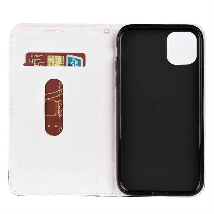 For iPhone 11 Horizontal Flip Leather Case with Holder & Card Slots