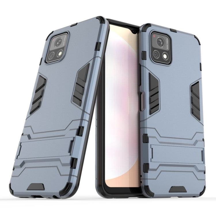 For vivo Y52s 5G PC + TPU Shockproof Protective Case with Holder