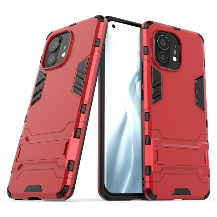 For Xiaomi Mi 11 PC + TPU Shockproof Protective Case with Holder