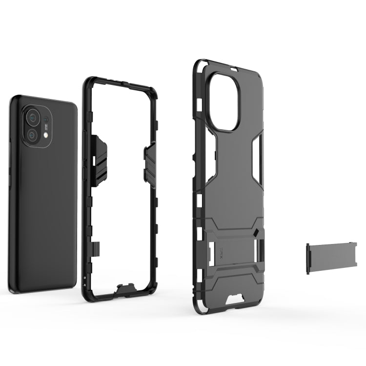 For Xiaomi Mi 11 PC + TPU Shockproof Protective Case with Holder
