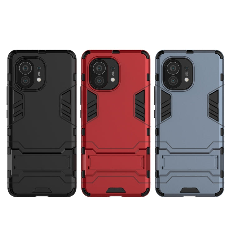 For Xiaomi Mi 11 PC + TPU Shockproof Protective Case with Holder