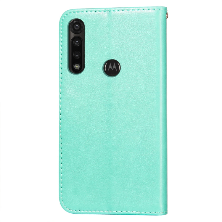 For Motorola Moto G Power Flower Vine Embossing Pattern Horizontal Flip Leather Case with Card Slot & Holder & Wallet & Lanyard