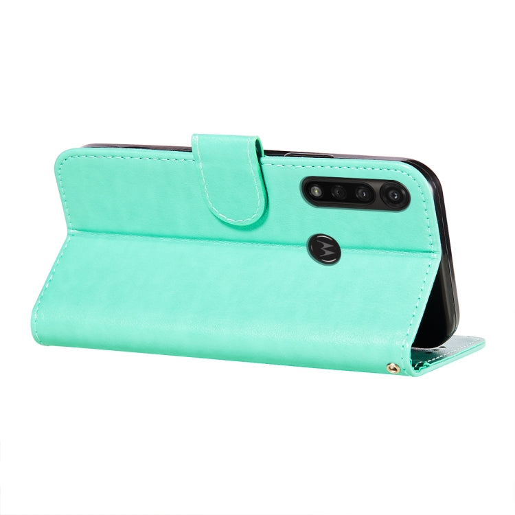 For Motorola Moto G Power Flower Vine Embossing Pattern Horizontal Flip Leather Case with Card Slot & Holder & Wallet & Lanyard