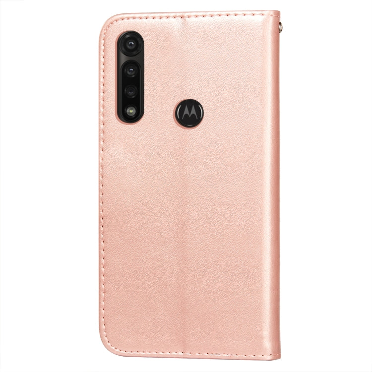 For Motorola Moto G Power Flower Vine Embossing Pattern Horizontal Flip Leather Case with Card Slot & Holder & Wallet & Lanyard