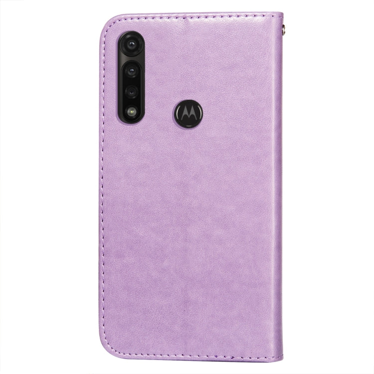 For Motorola Moto G Power Flower Vine Embossing Pattern Horizontal Flip Leather Case with Card Slot & Holder & Wallet & Lanyard