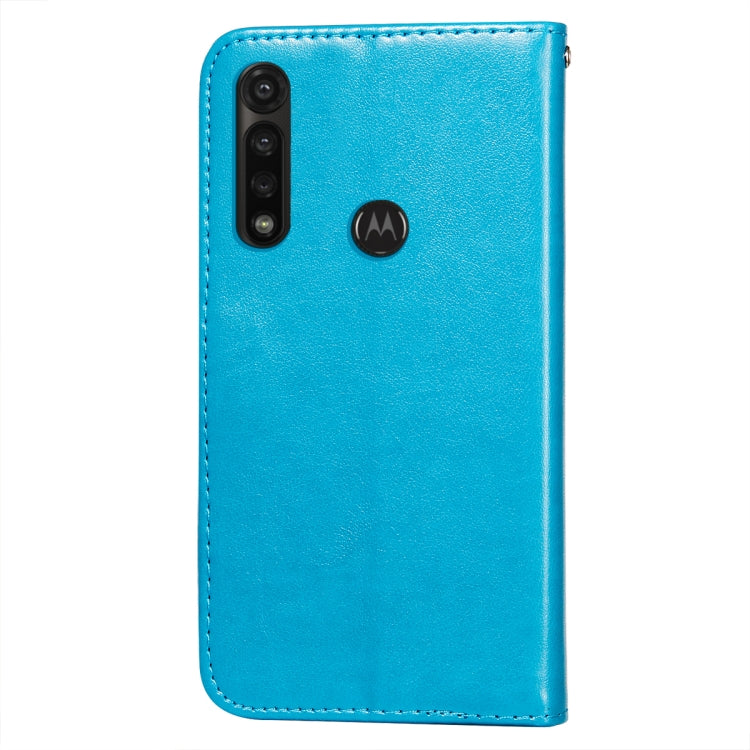 For Motorola Moto G Power Flower Vine Embossing Pattern Horizontal Flip Leather Case with Card Slot & Holder & Wallet & Lanyard