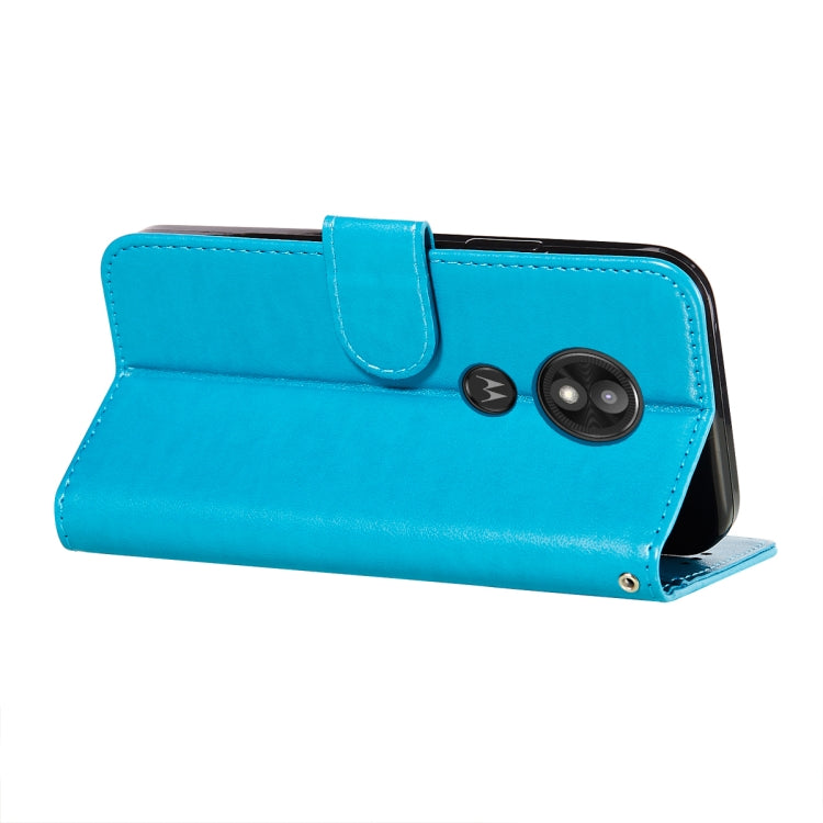 For Motorola Moto E5 Play Go(EU Version) Flower Vine Embossing Pattern Horizontal Flip Leather Case with Card Slot & Holder & Wallet & Lanyard