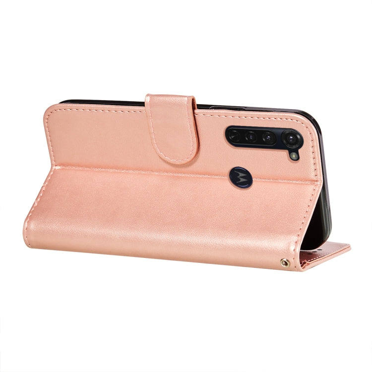 For Motorola Moto G Stylus Flower Vine Embossing Pattern Horizontal Flip Leather Case with Card Slot & Holder & Wallet & Lanyard