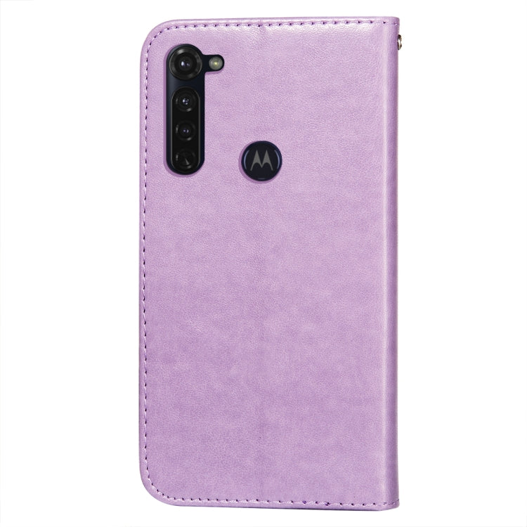 For Motorola Moto G Stylus Flower Vine Embossing Pattern Horizontal Flip Leather Case with Card Slot & Holder & Wallet & Lanyard