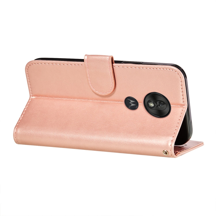 For Motorola Moto G7 Play(EU Version) Flower Vine Embossing Pattern Horizontal Flip Leather Case with Card Slot & Holder & Wallet & Lanyard