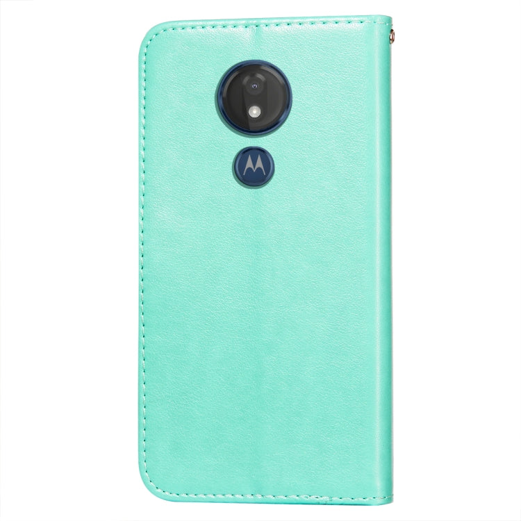 For Motorola Moto G7 Power Flower Vine Embossing Pattern Horizontal Flip Leather Case with Card Slot & Holder & Wallet & Lanyard