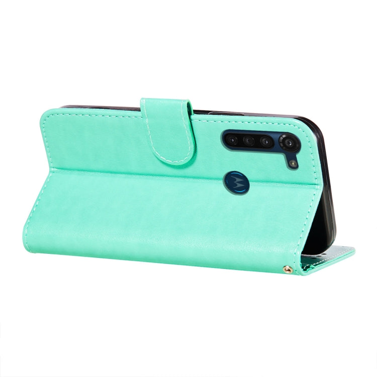 For Motorola Moto G8 Power Flower Vine Embossing Pattern Horizontal Flip Leather Case with Card Slot & Holder & Wallet & Lanyard