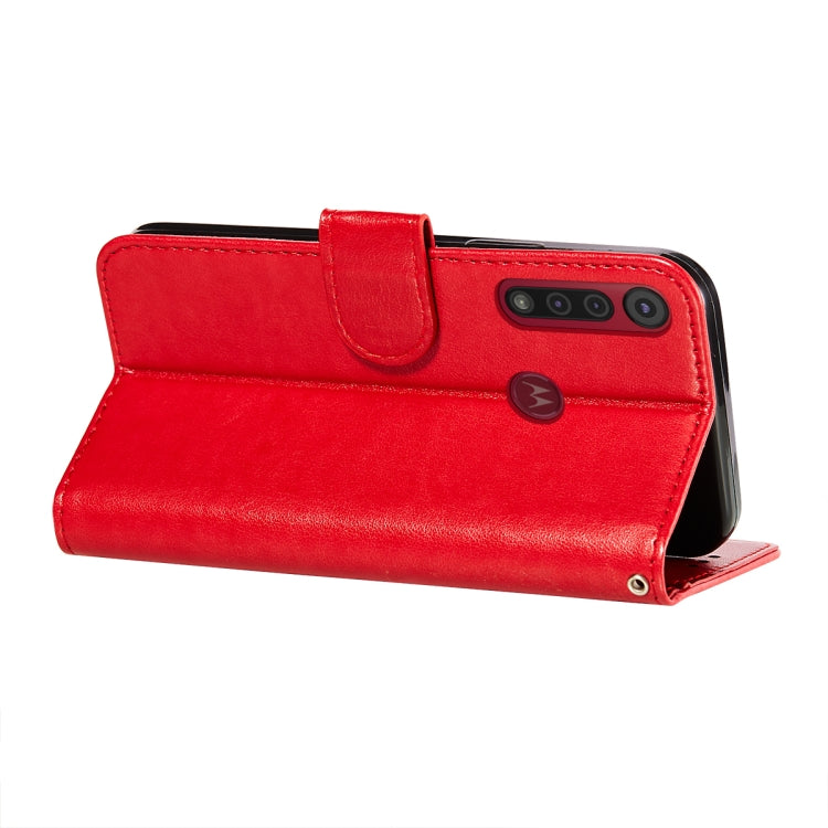 For Motorola Moto G8 Play Flower Vine Embossing Pattern Horizontal Flip Leather Case with Card Slot & Holder & Wallet & Lanyard
