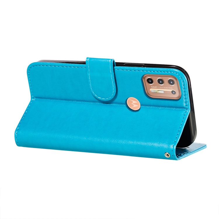 For Motorola Moto G9 Plus Flower Vine Embossing Pattern Horizontal Flip Leather Case with Card Slot & Holder & Wallet & Lanyard