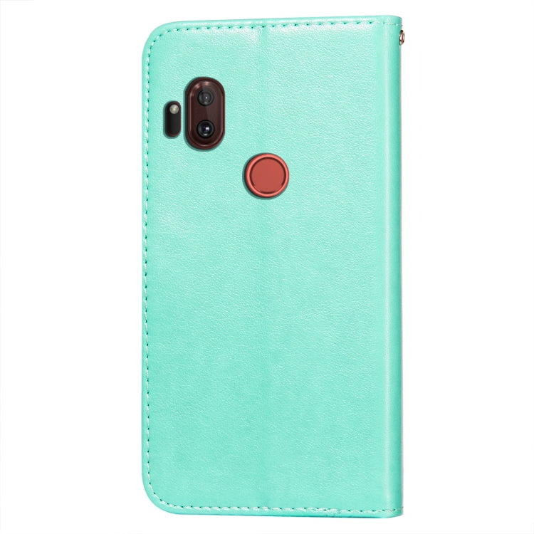 For Motorola Moto One Hyper Flower Vine Embossing Pattern Horizontal Flip Leather Case with Card Slot & Holder & Wallet & Lanyard