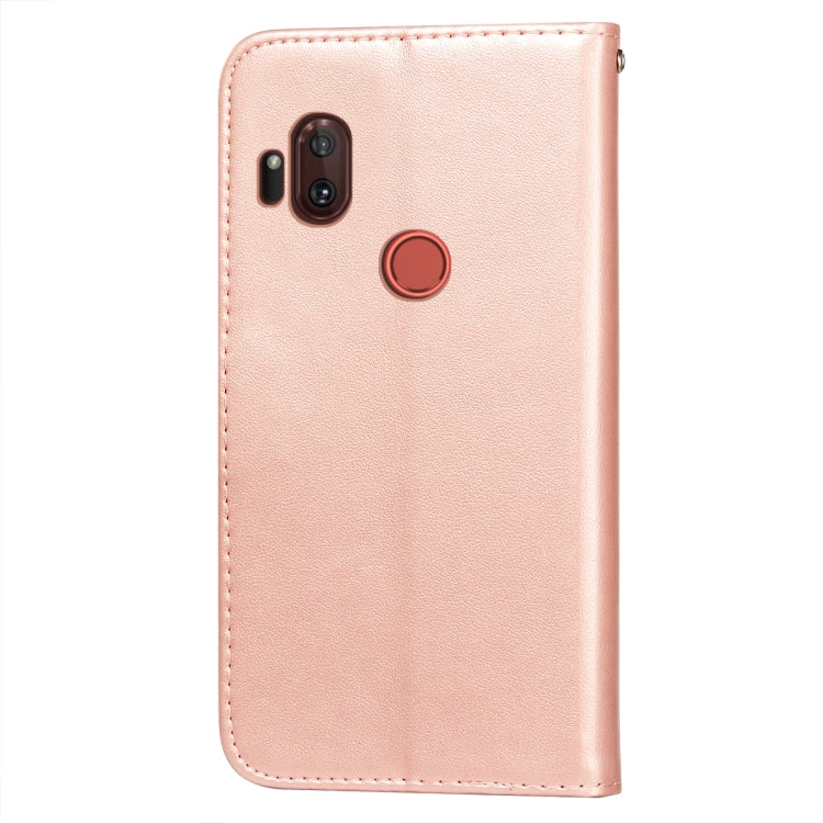 For Motorola Moto One Hyper Flower Vine Embossing Pattern Horizontal Flip Leather Case with Card Slot & Holder & Wallet & Lanyard