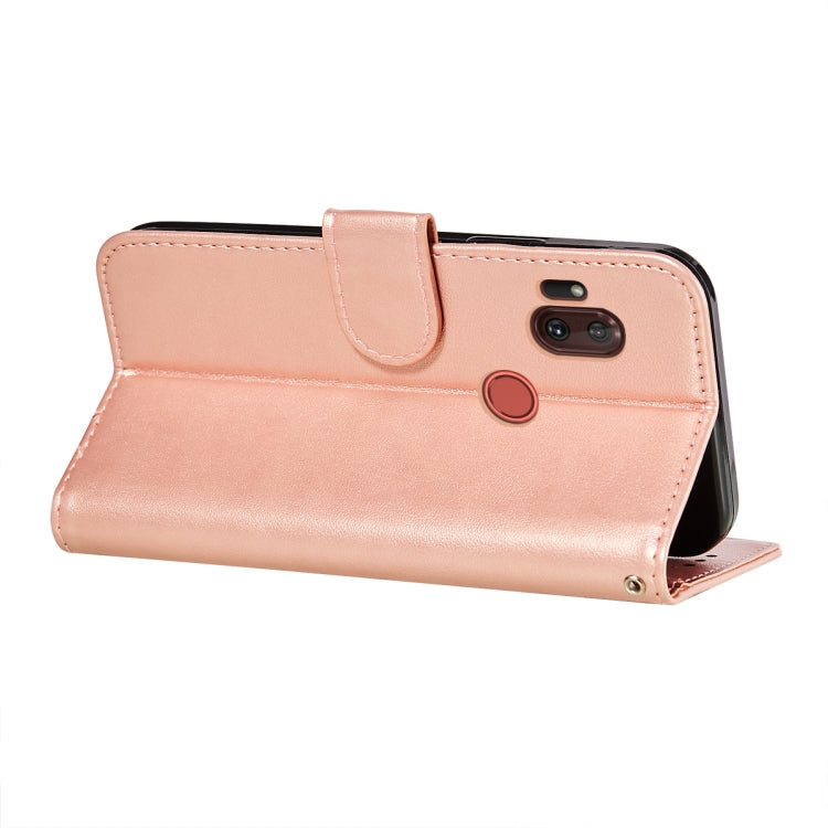 For Motorola Moto One Hyper Flower Vine Embossing Pattern Horizontal Flip Leather Case with Card Slot & Holder & Wallet & Lanyard