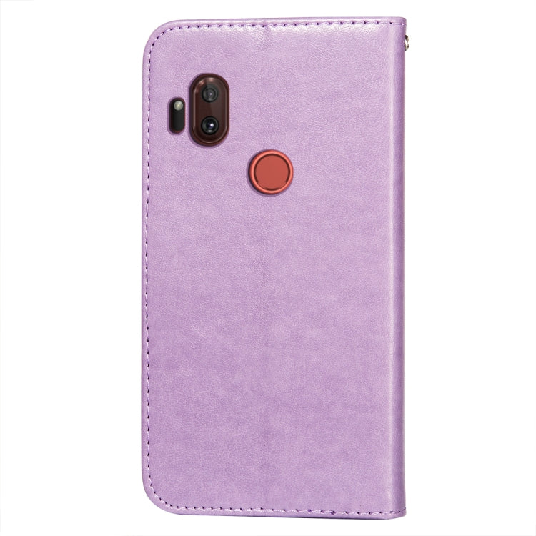 For Motorola Moto One Hyper Flower Vine Embossing Pattern Horizontal Flip Leather Case with Card Slot & Holder & Wallet & Lanyard