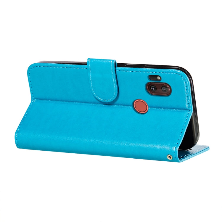 For Motorola Moto One Hyper Flower Vine Embossing Pattern Horizontal Flip Leather Case with Card Slot & Holder & Wallet & Lanyard