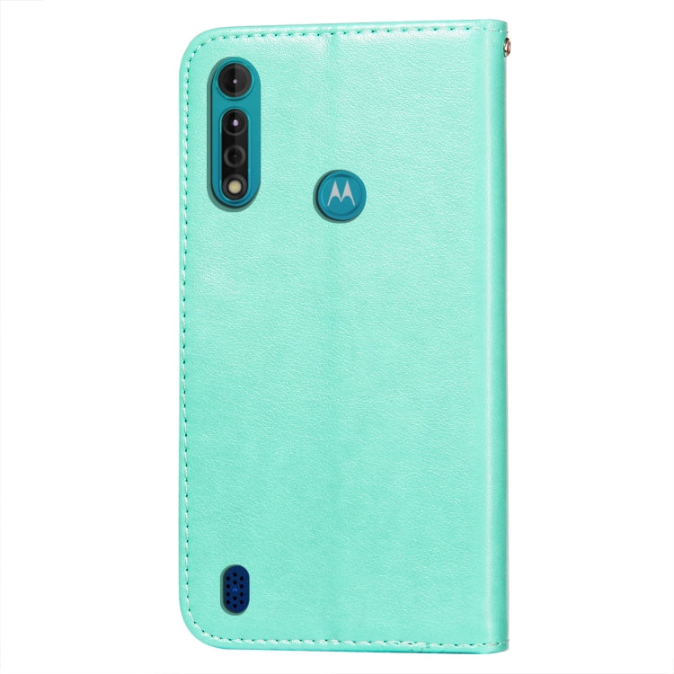 For Motorola Moto G8 Power Lite Flower Vine Embossing Pattern Horizontal Flip Leather Case with Card Slot & Holder & Wallet & Lanyard