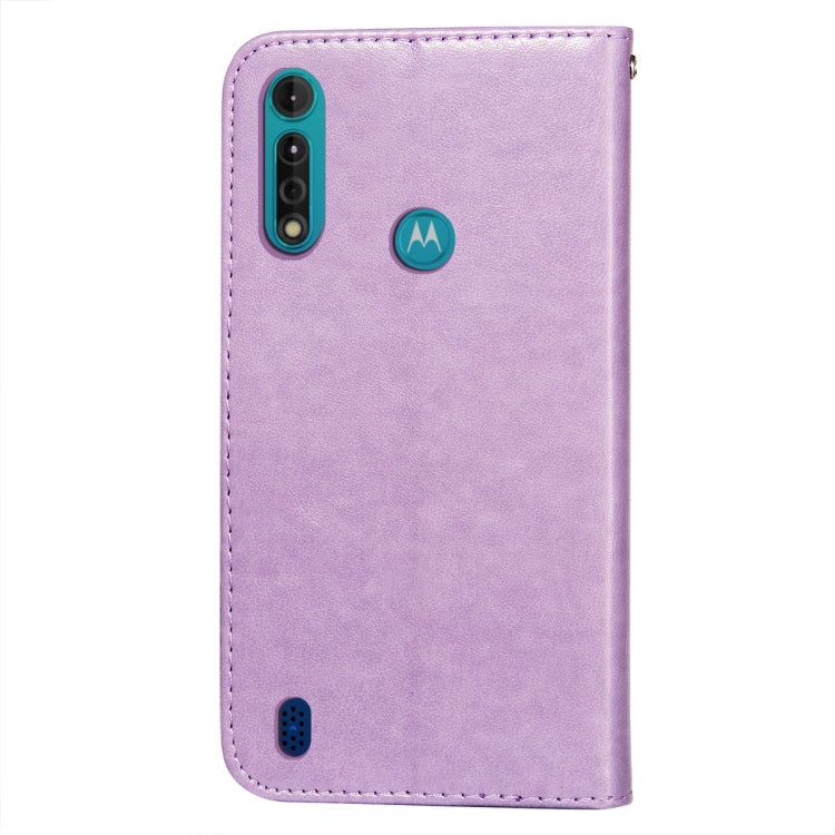 For Motorola Moto G8 Power Lite Flower Vine Embossing Pattern Horizontal Flip Leather Case with Card Slot & Holder & Wallet & Lanyard