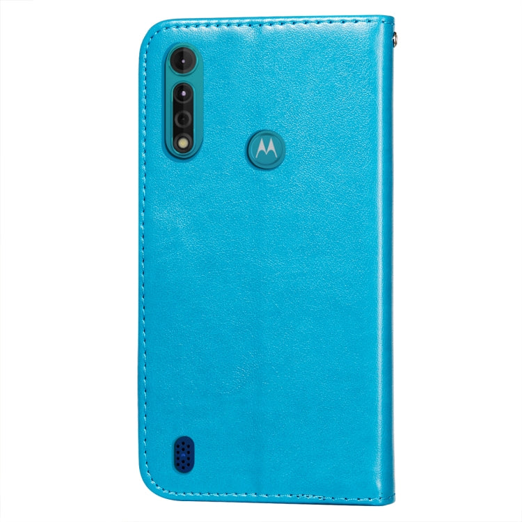 For Motorola Moto G8 Power Lite Flower Vine Embossing Pattern Horizontal Flip Leather Case with Card Slot & Holder & Wallet & Lanyard