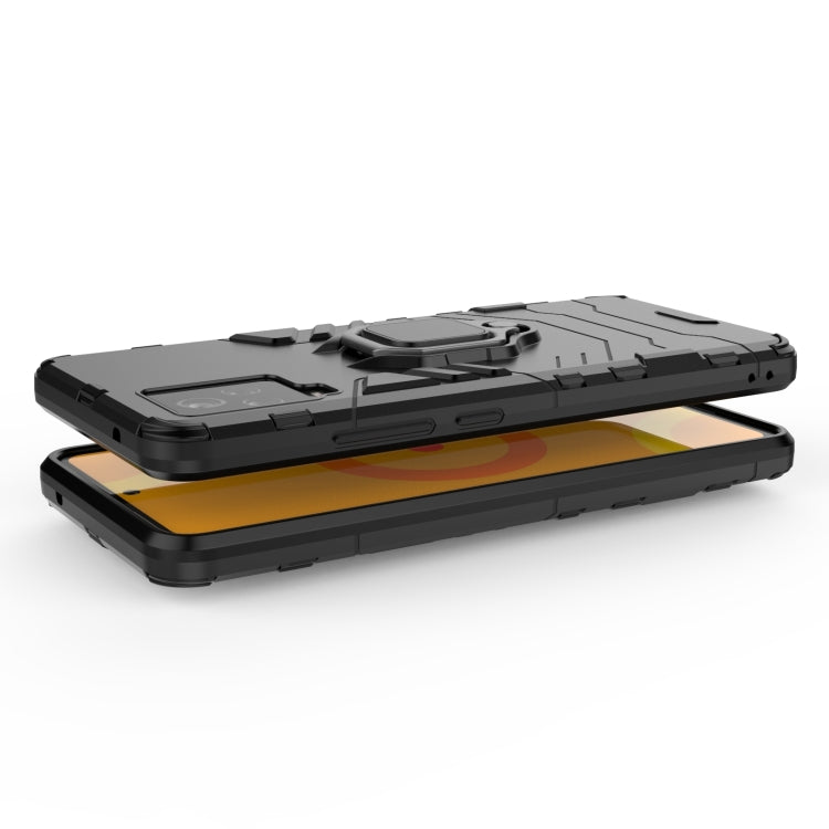 For Vivo iQOO 7 PC + TPU Shockproof Protective Case with Magnetic Ring Holder