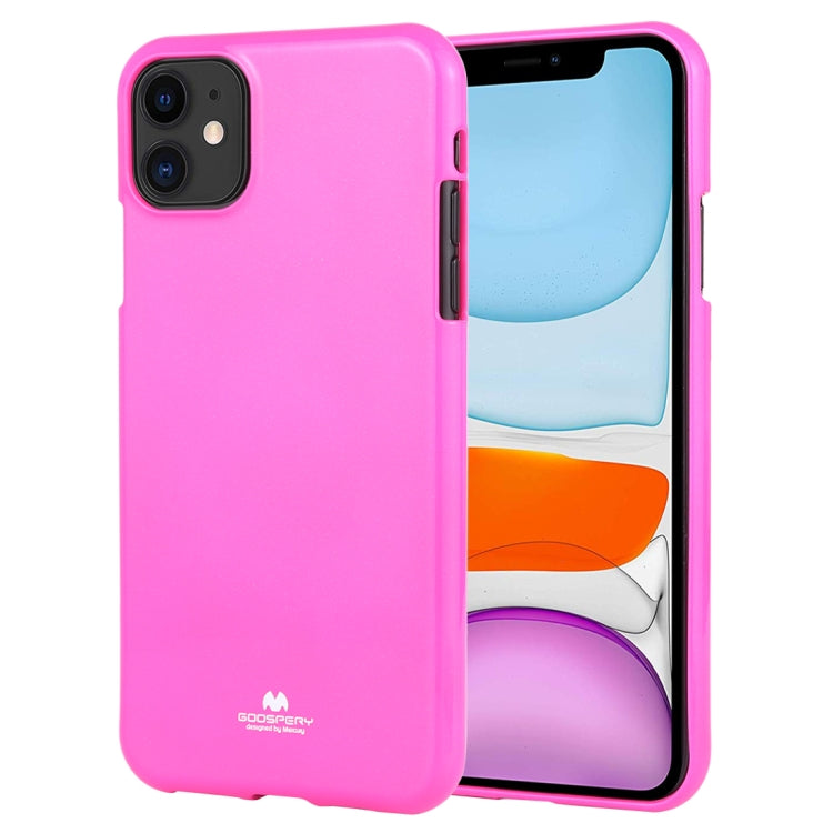 For iPhone 11 MERCURY GOOSPERY JELLY TPU Fluorescence Shockproof and Scratch Case