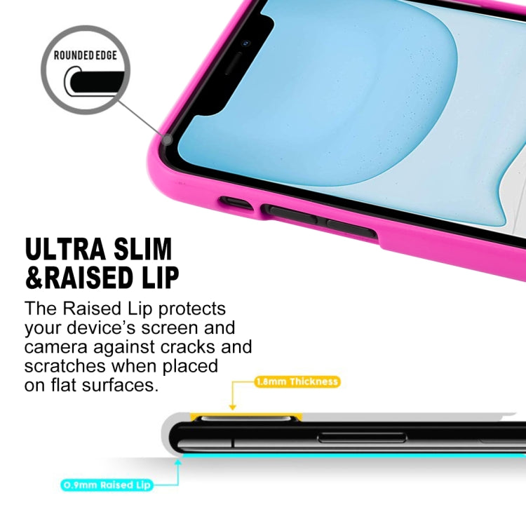 For iPhone 11 MERCURY GOOSPERY JELLY TPU Fluorescence Shockproof and Scratch Case