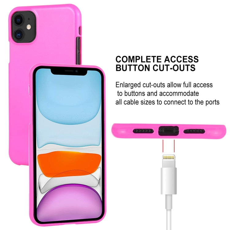 For iPhone 11 MERCURY GOOSPERY JELLY TPU Fluorescence Shockproof and Scratch Case