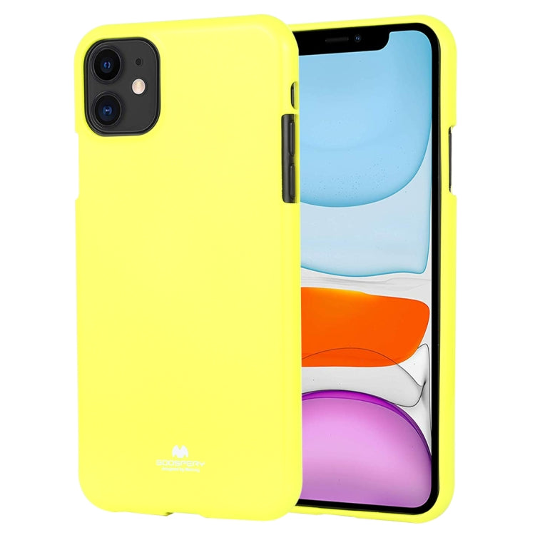 For iPhone 11 MERCURY GOOSPERY JELLY TPU Fluorescence Shockproof and Scratch Case