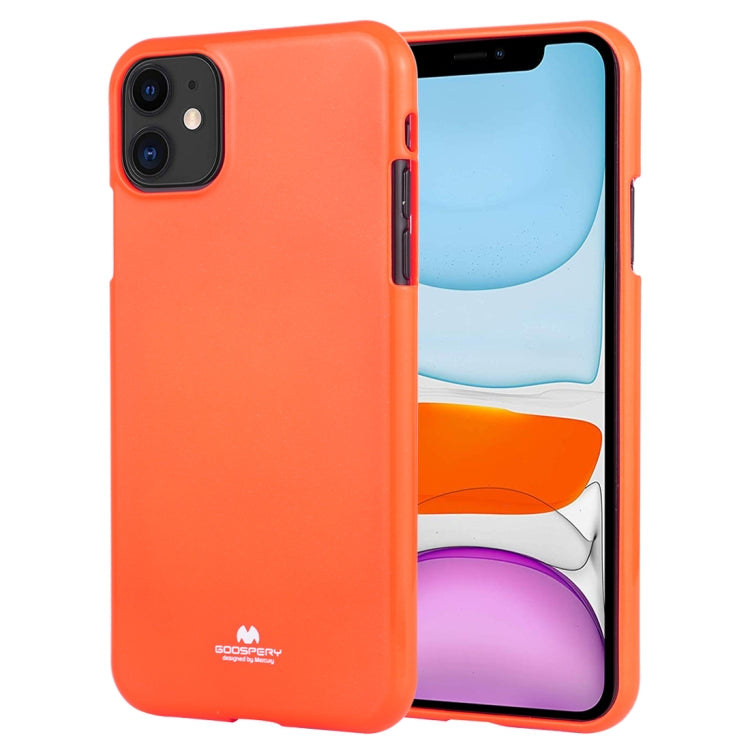 For iPhone 11 MERCURY GOOSPERY JELLY TPU Fluorescence Shockproof and Scratch Case