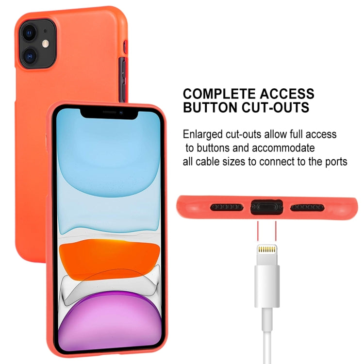 For iPhone 11 MERCURY GOOSPERY JELLY TPU Fluorescence Shockproof and Scratch Case
